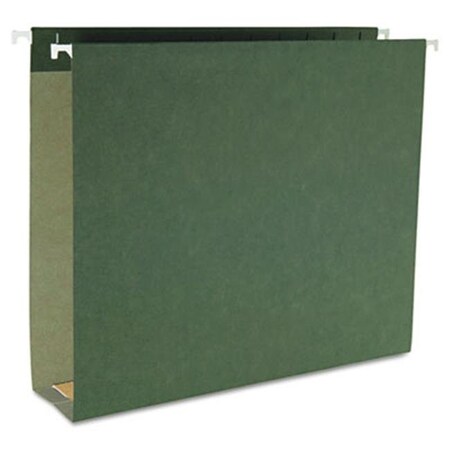 Made-To-Stick 2" Capacity Box Bottom Hanging File Folders- Letter- Green- 25/Box MA196805